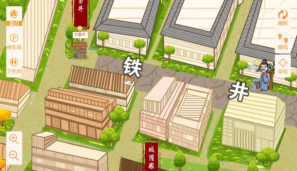 永德智慧景区：手绘地图与语音导览的完美融合