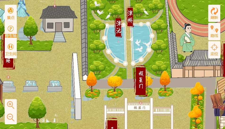 永德手绘地图景区语音讲解导览系统：智慧景区建设的基石